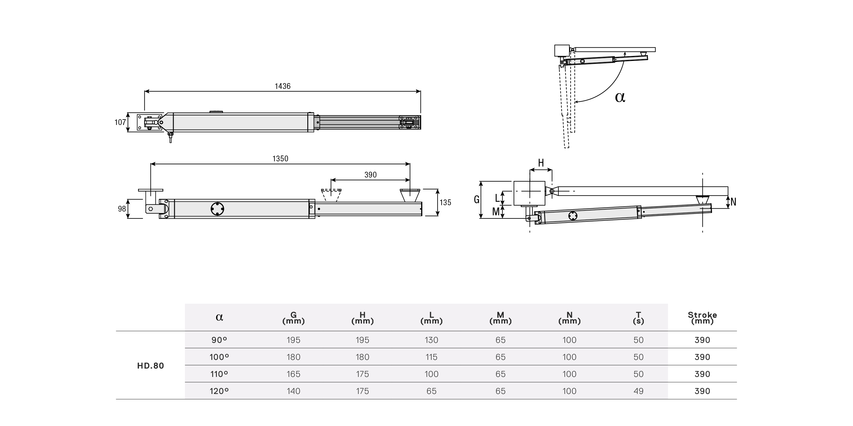 Schema tecnico HD.80