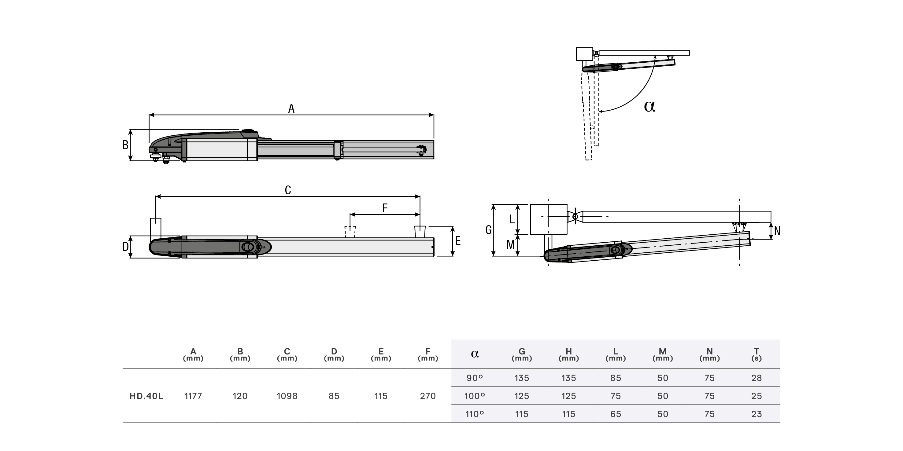 Schema tecnico HD.40