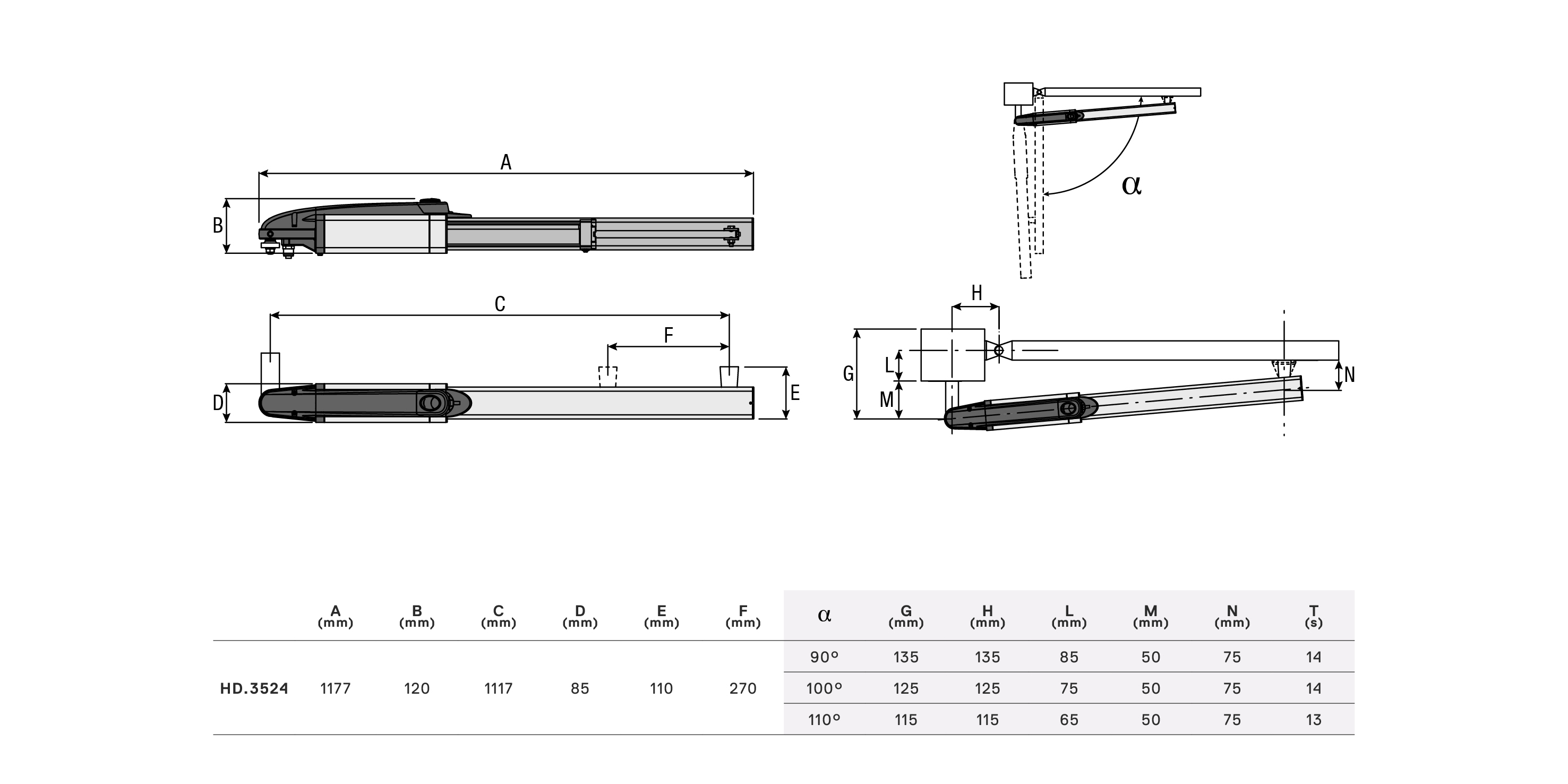 Dibujo técnico HD.3524E